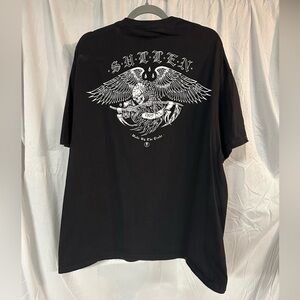 Sullen Black Crewneck T-Shirt, 2XL